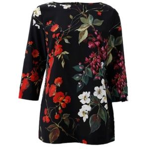 Escada silk dress top tunic